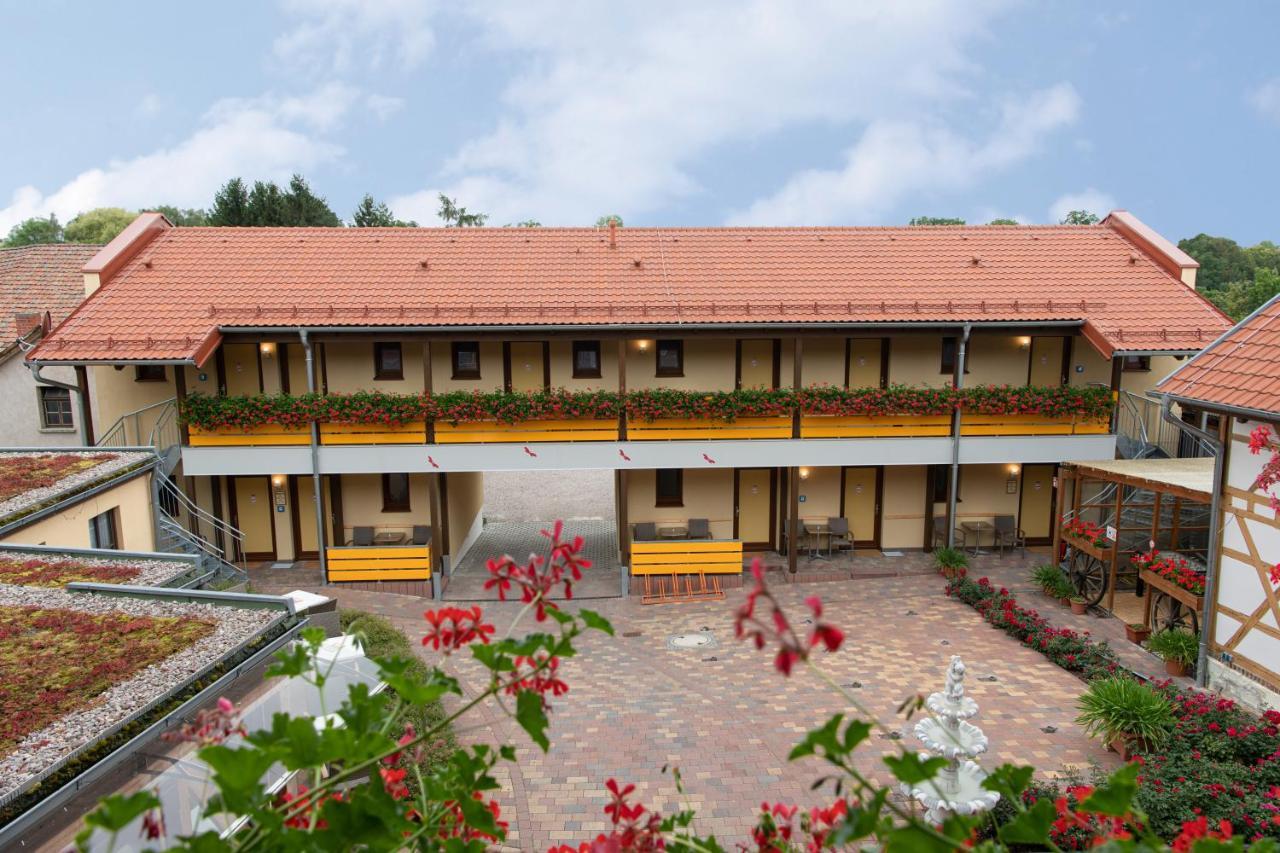 Pension-Cafe-Libelle Elxleben bei Arnstadt Luaran gambar