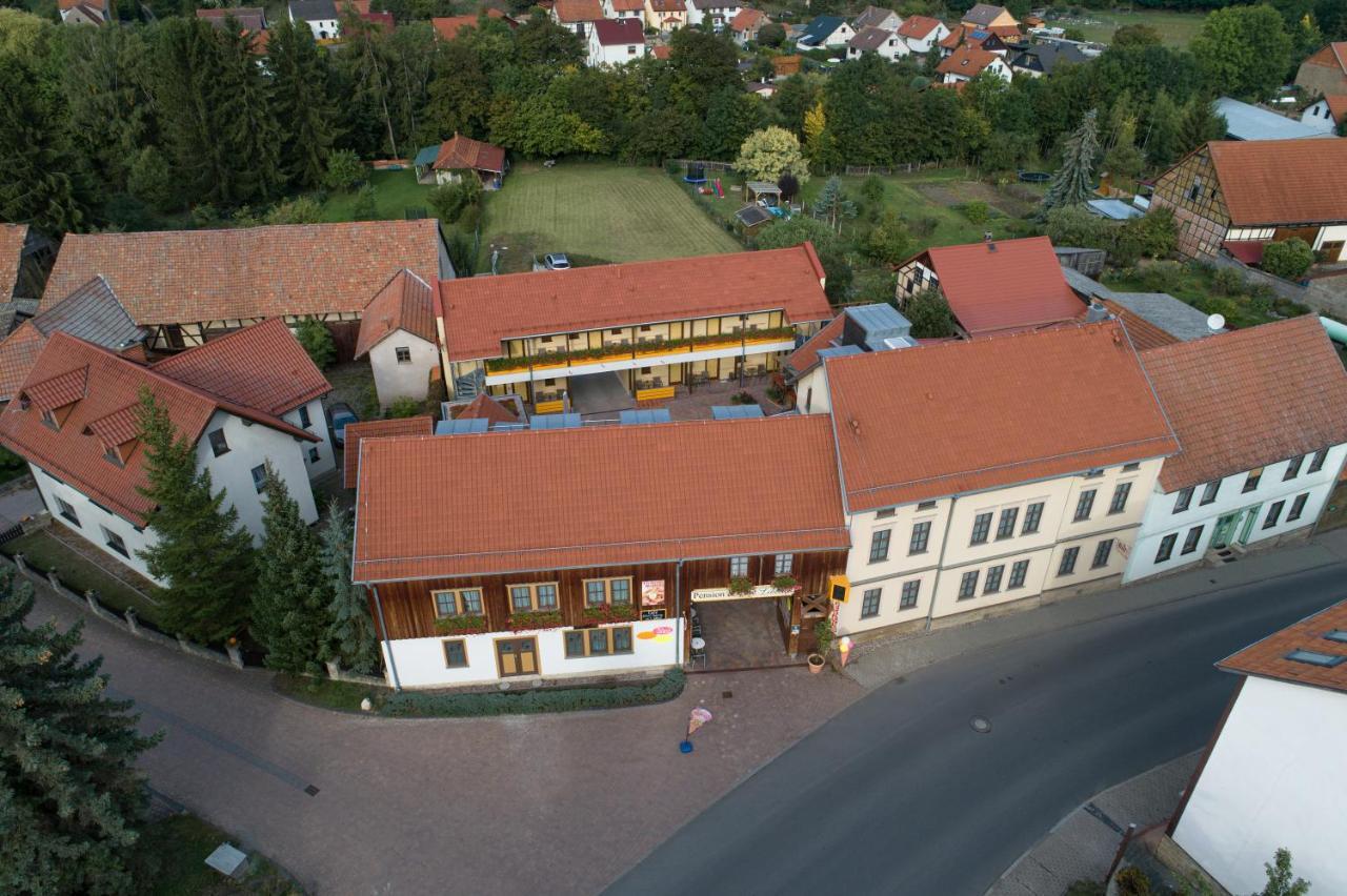 Pension-Cafe-Libelle Elxleben bei Arnstadt Luaran gambar
